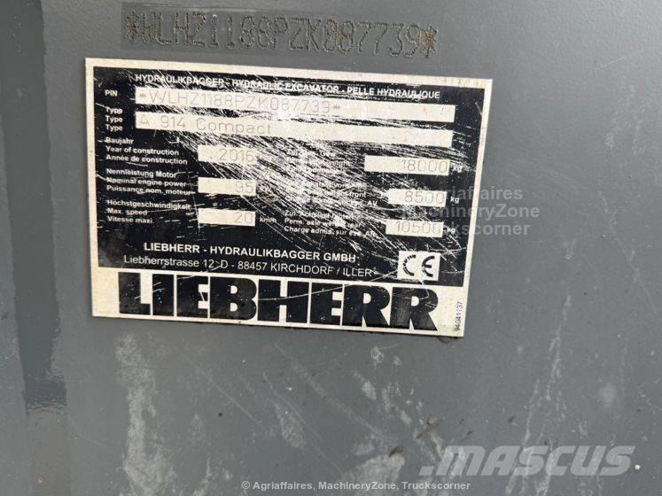 Liebherr A 914 Ekskavatori uz riteņiem