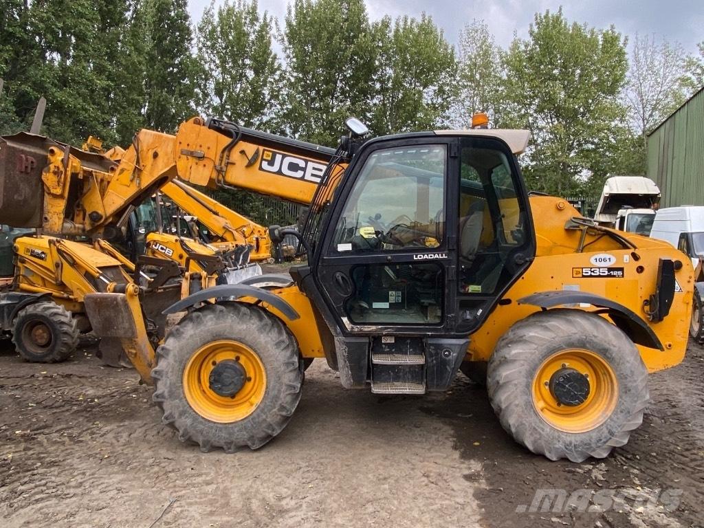 JCB 535-125 Teleskopiskie riteņu iekrāvēji