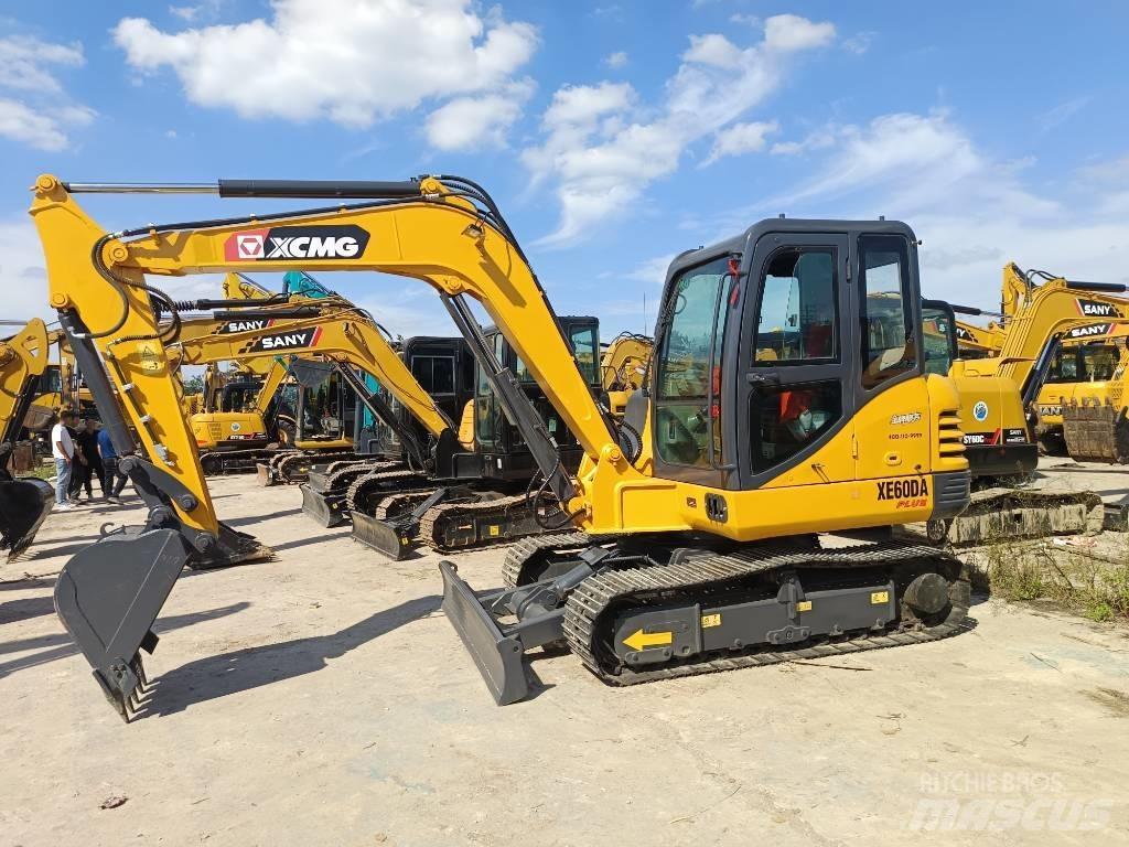 XCMG XE60DA Kāpurķēžu ekskavatori