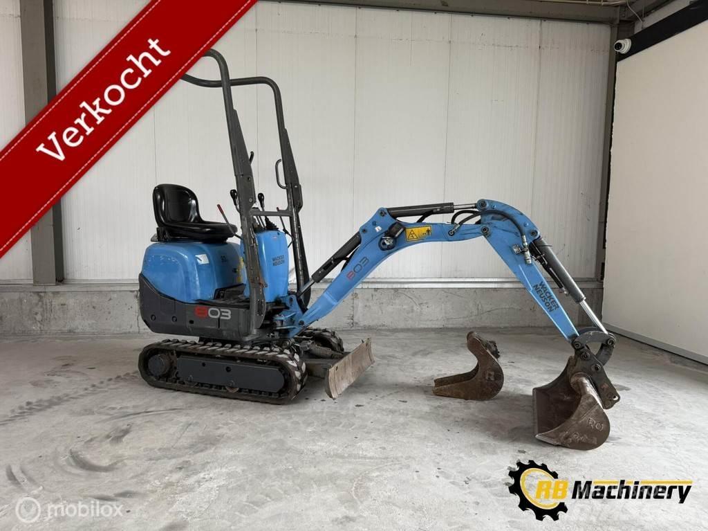 Wacker Neuson 803 Mini ekskavatori < 7 t