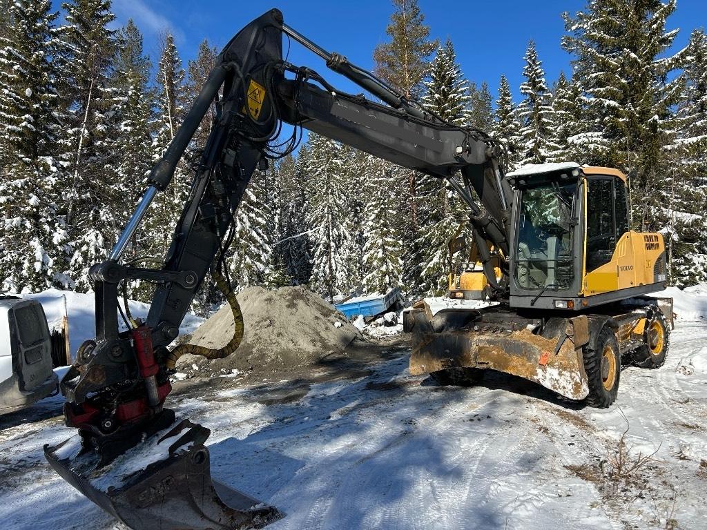 Volvo EW 160 C Ekskavatori uz riteņiem