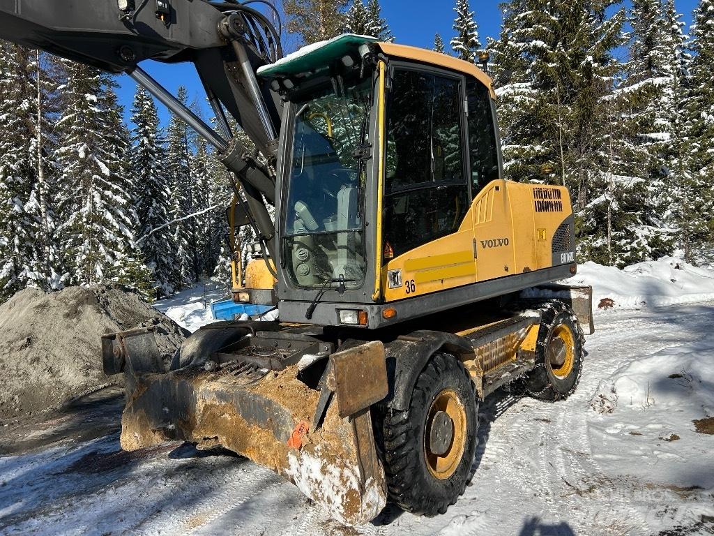 Volvo EW 160 C Ekskavatori uz riteņiem