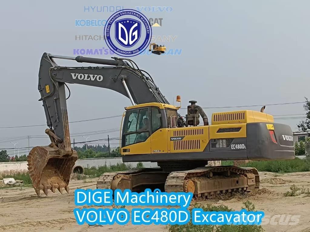 Volvo EC 480 D Kāpurķēžu ekskavatori