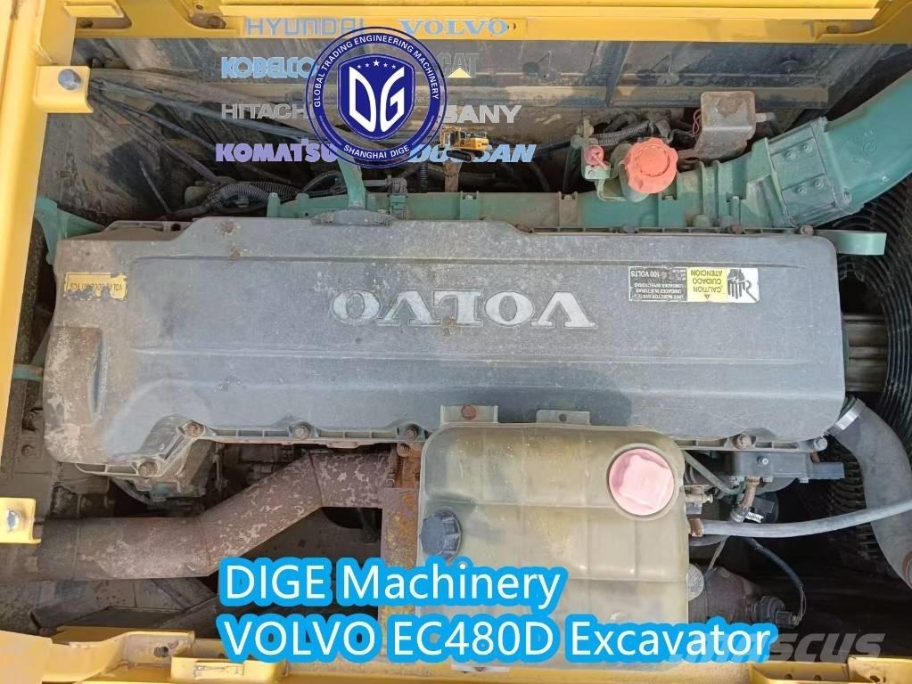 Volvo EC 480 D Kāpurķēžu ekskavatori