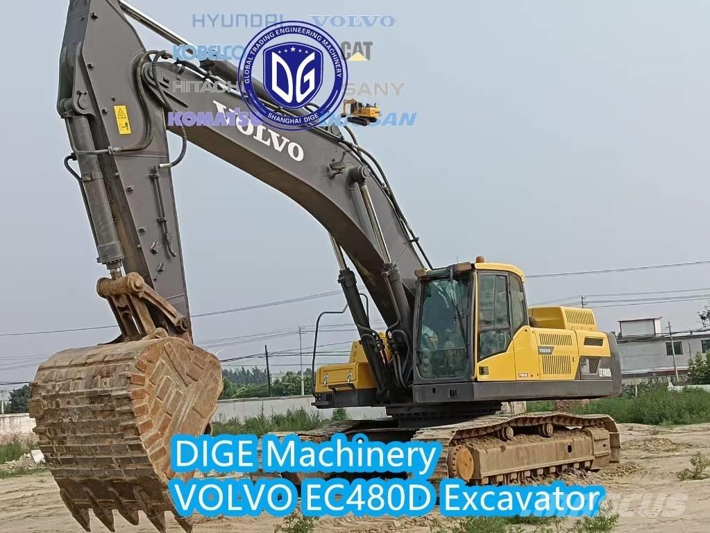 Volvo EC 480 D Kāpurķēžu ekskavatori