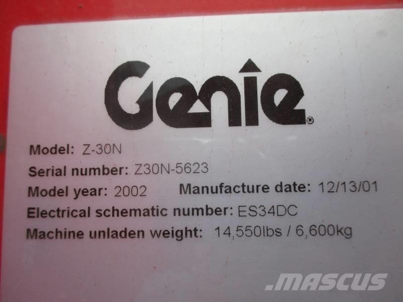 Genie Z 30 Strēles pacēlāji