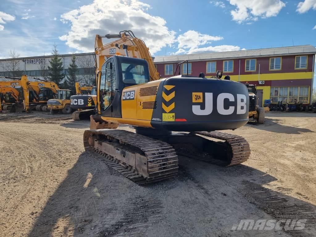JCB JS 200 LC Kāpurķēžu ekskavatori