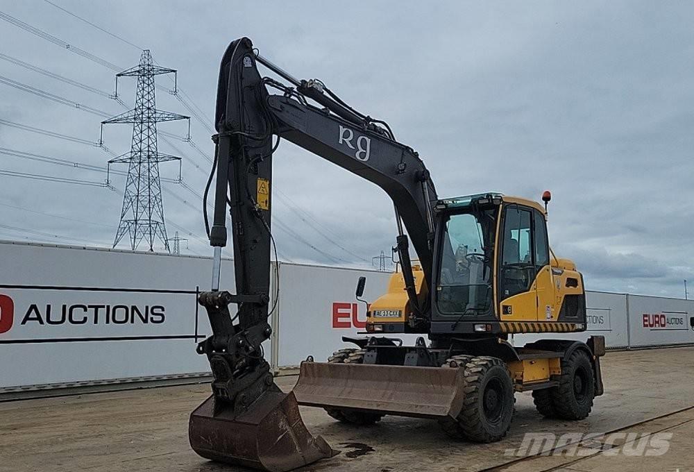 Volvo EW 140 D Ekskavatori uz riteņiem