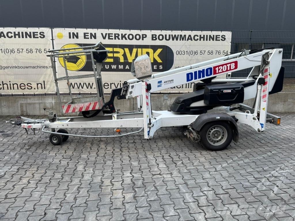 Dino 120 TB Pacēlājplatformas - piekabes