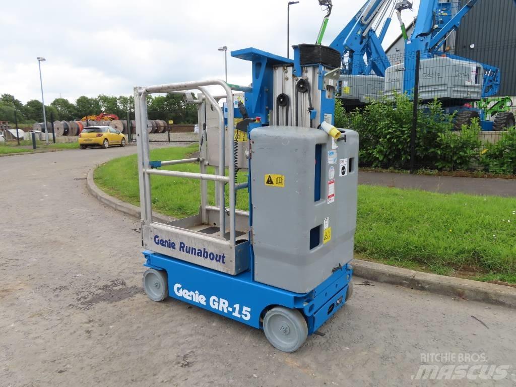 Genie GR 15 Vertikālie pacēlāji