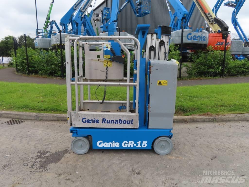 Genie GR 15 Vertikālie pacēlāji