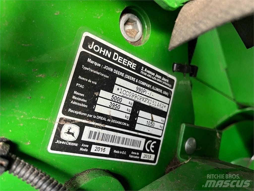 John Deere 990 Rituļu preses