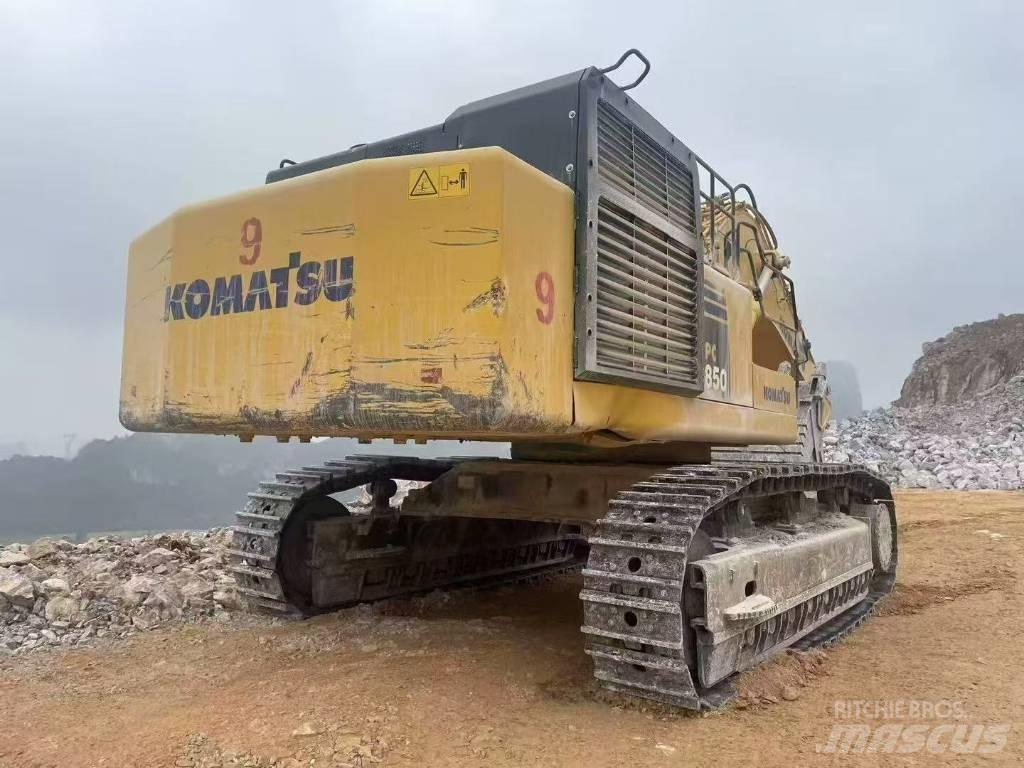 Komatsu pc850 Kāpurķēžu ekskavatori