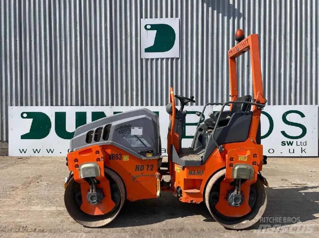 Hamm HD 12 Divvalču grunts veltņi