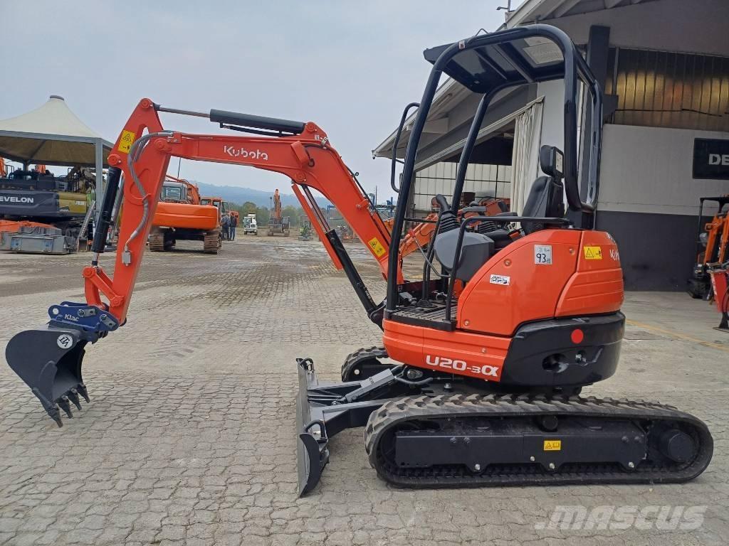Kubota U 20-3 Mini ekskavatori < 7 t