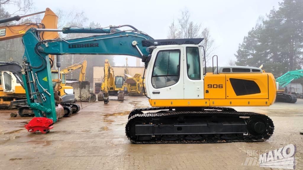 Liebherr R 906 LC Kāpurķēžu ekskavatori