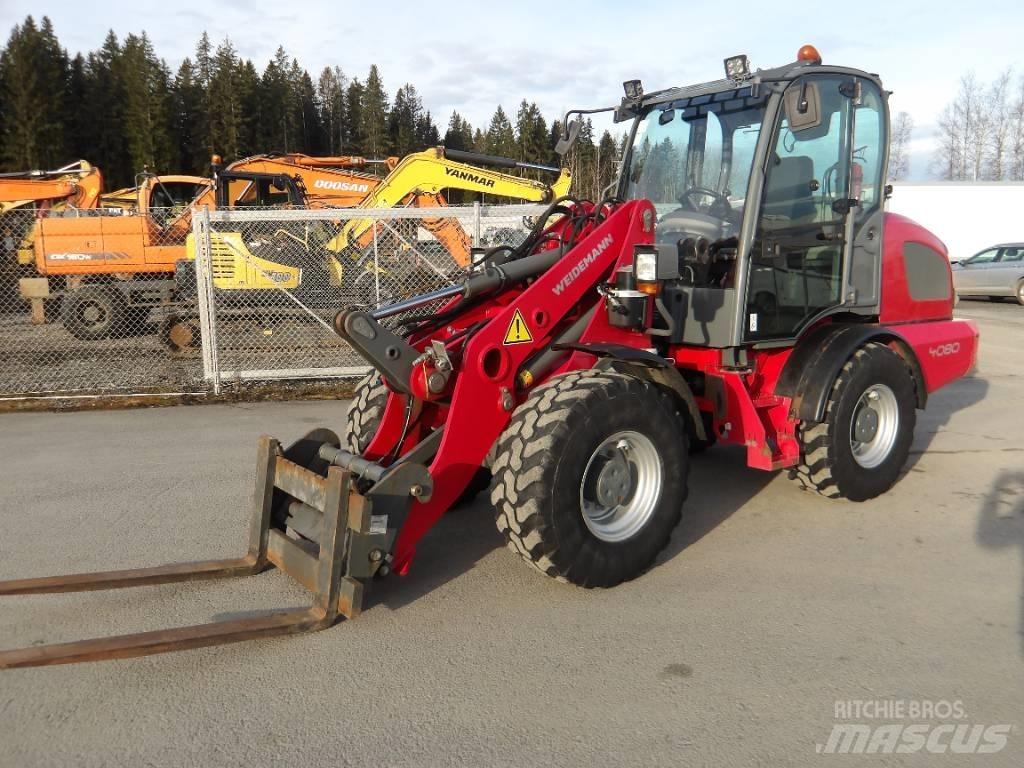 Weidemann 4080 Iekrāvēji uz riteņiem