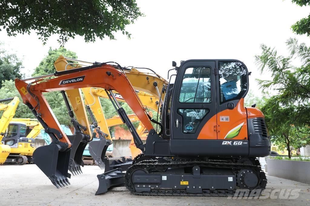 Develon DX 60 E-10 N Ekskavatori uz riteņiem