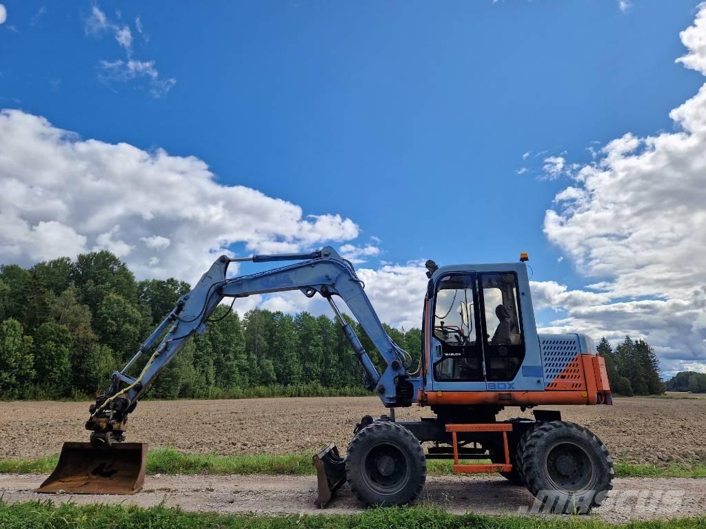 Takeuchi TB070w Ekskavatori uz riteņiem
