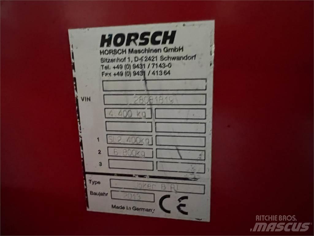 Horsch Joker 8RT Disku lobītāji/ecēšas