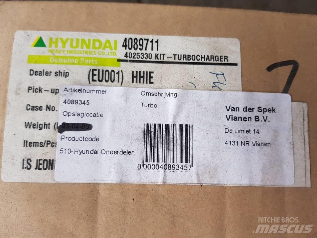 Hyundai Turbocharger Dzinēji