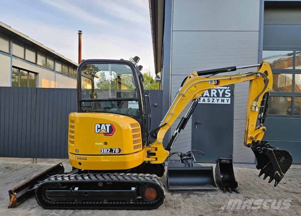 CAT 302.7 D Mini ekskavatori < 7 t
