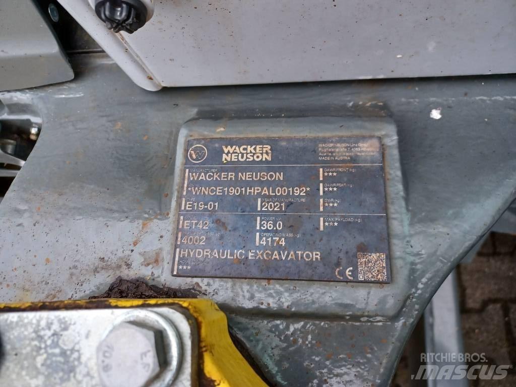 Wacker Neuson ET42 Kāpurķēžu ekskavatori