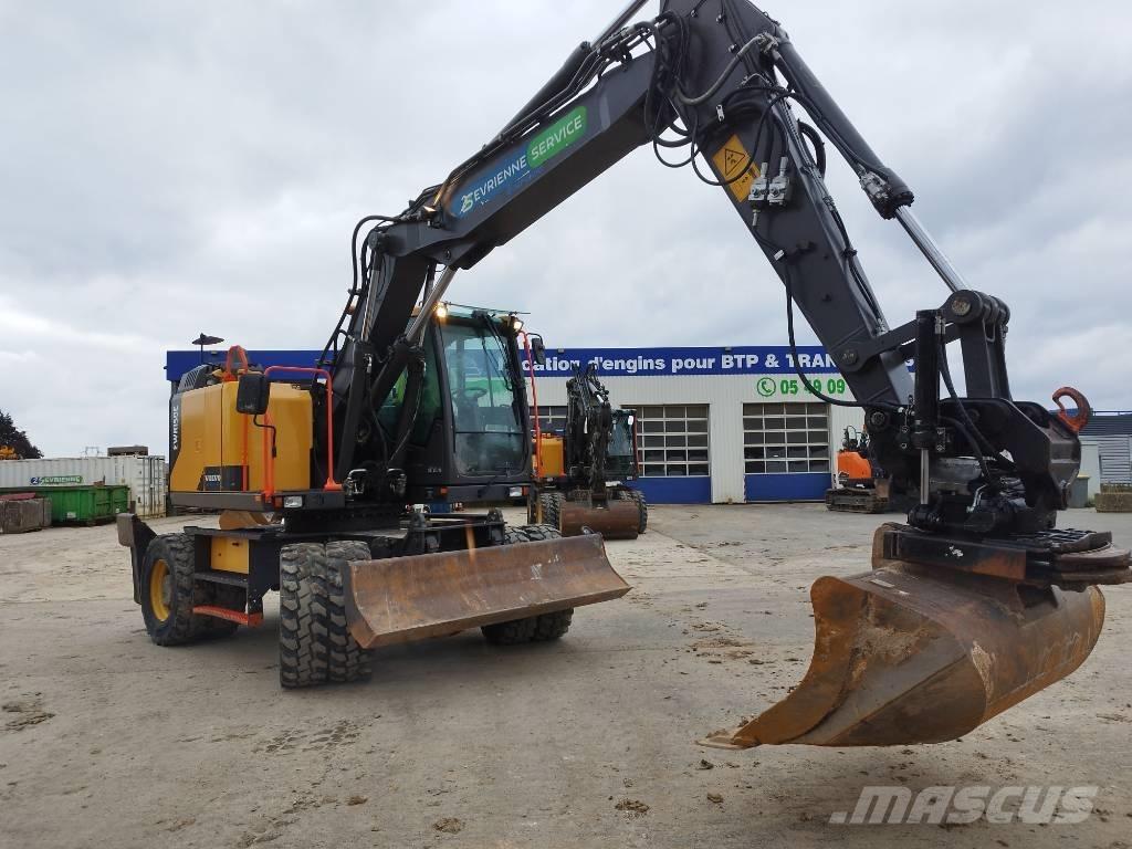 Volvo EWR 150 E Ekskavatori uz riteņiem