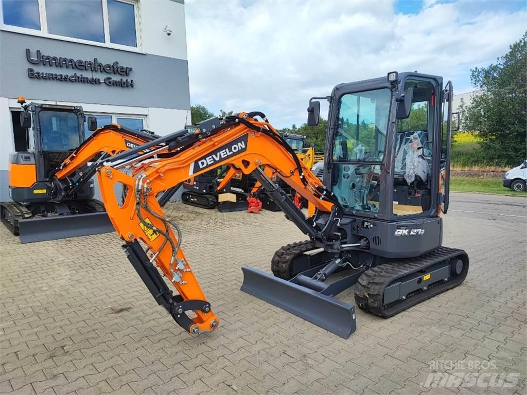 Develon DX27Z-7 Mini ekskavatori < 7 t