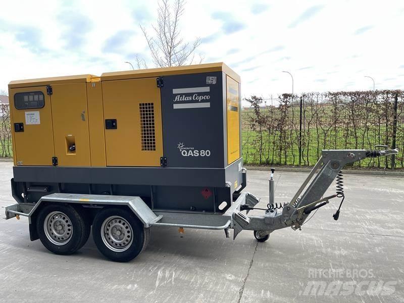 Atlas Copco QAS 80 Dīzeļģeneratori