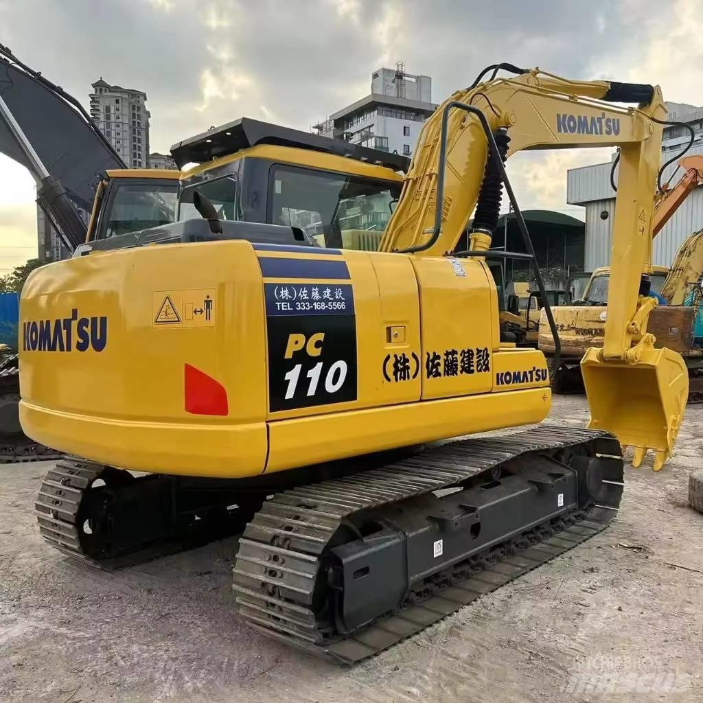 Komatsu PC 110 Kāpurķēžu ekskavatori