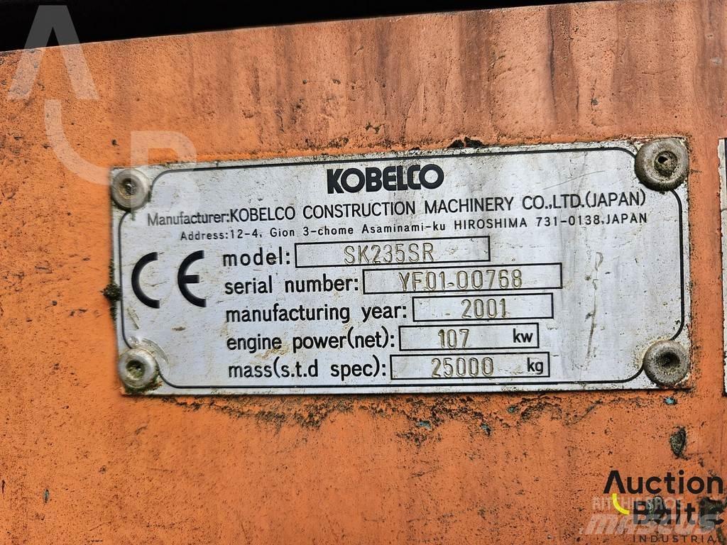 Kobelco SK 235 SR Kāpurķēžu ekskavatori