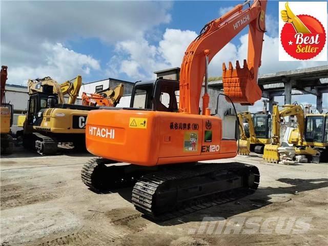 Hitachi EX 120 Kāpurķēžu ekskavatori