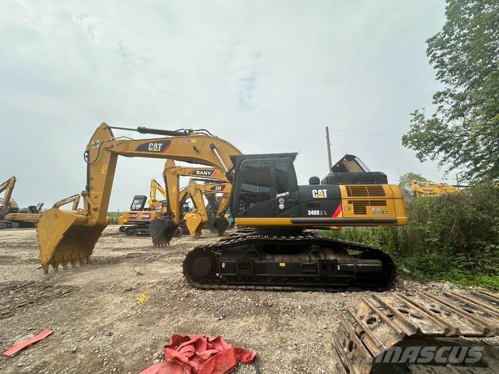 Hyundai 340 Kāpurķēžu ekskavatori