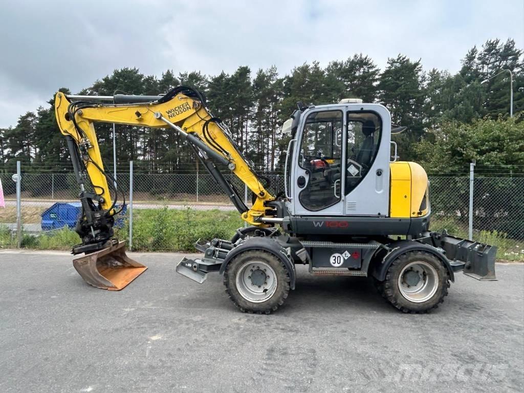 Wacker Neuson EW100 Ekskavatori uz riteņiem