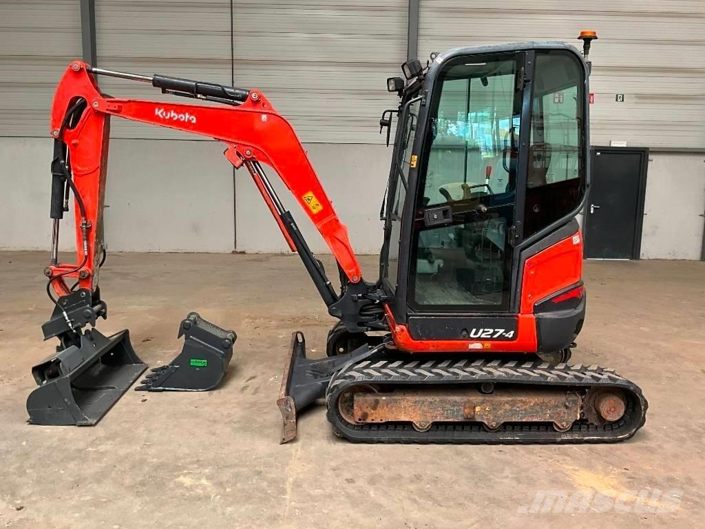 Kubota U 27-4 Mini ekskavatori < 7 t