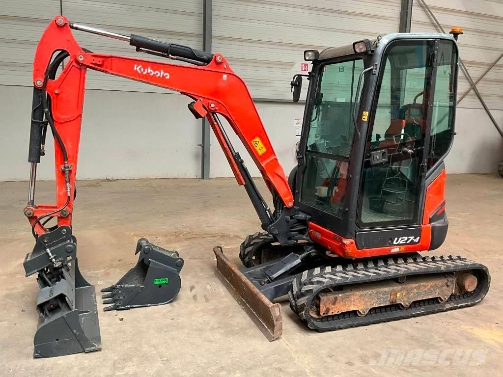Kubota U 27-4 Mini ekskavatori < 7 t