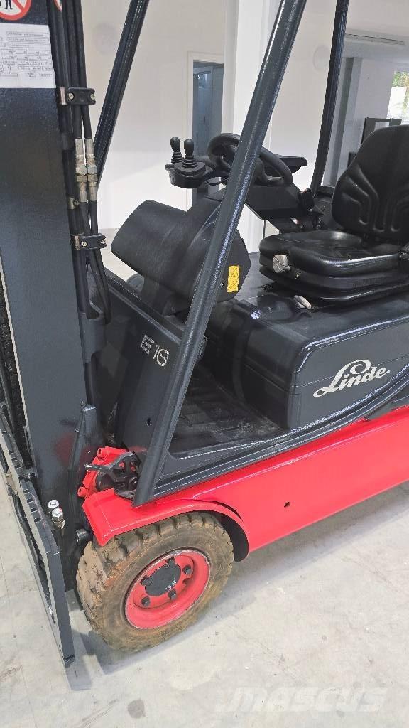 Linde E 16 C-02 Elektriskie iekrāvēji