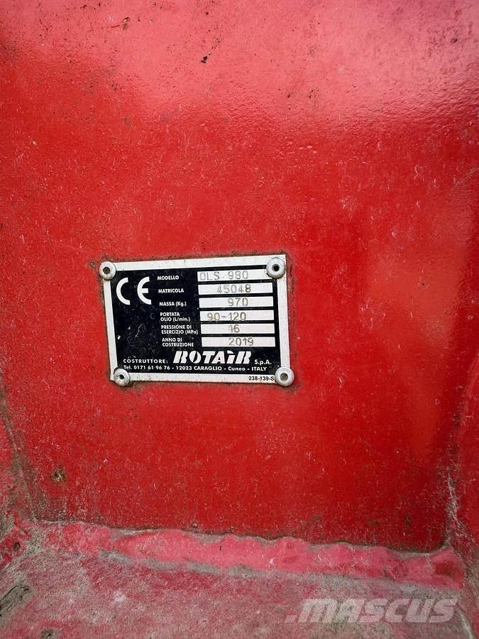 Rotair OLS980 Āmuri/Drupinātāji