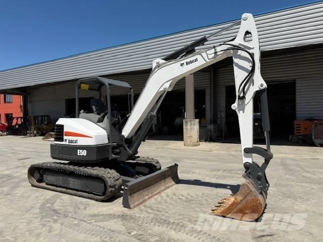 Bobcat E 50 Mini ekskavatori < 7 t