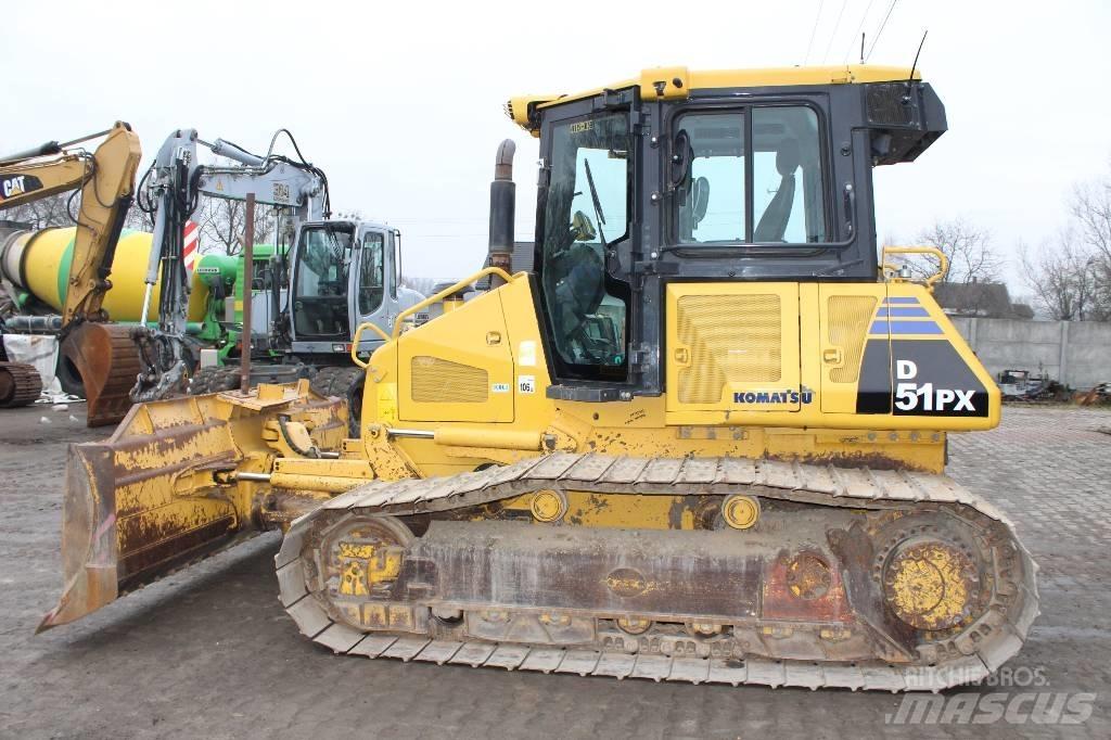 Komatsu D 51 PX-22 Kāpurķēžu buldozeri