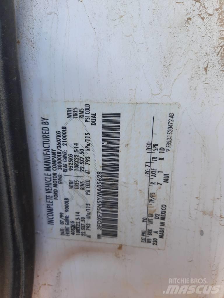 Ford F 750 Ūdens mašīnas