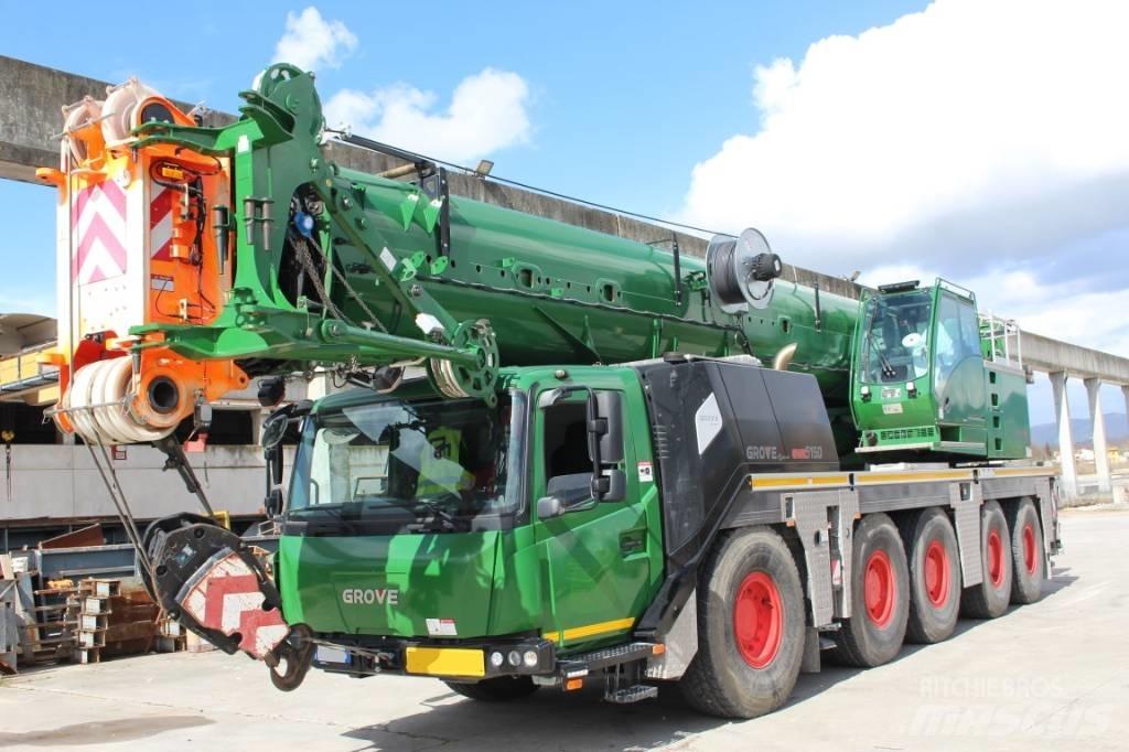 Grove GMK 5150-1 Celtņi nelīdzenām virsmām