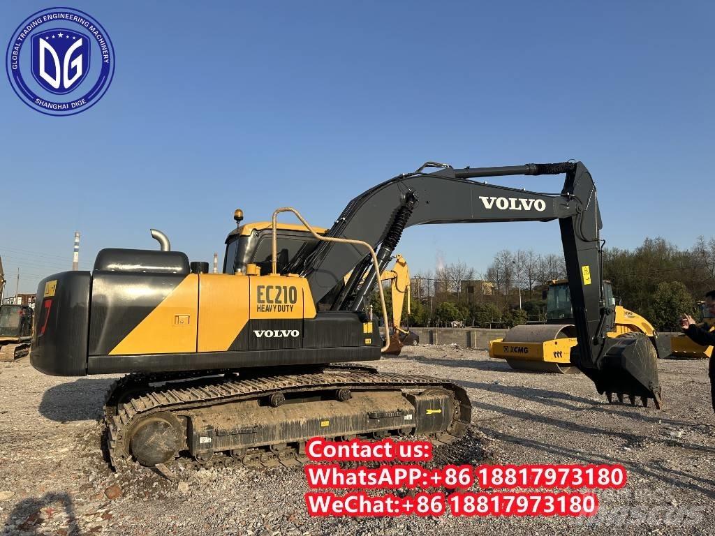 Volvo EC 210 Kāpurķēžu ekskavatori