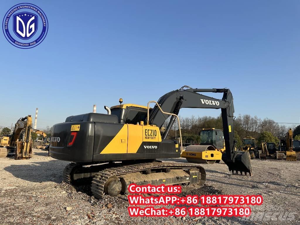 Volvo EC 210 Kāpurķēžu ekskavatori