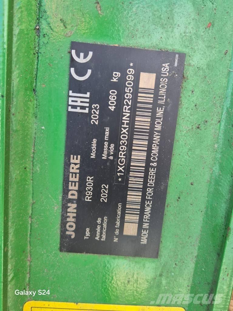 John Deere R930R Pļaujmašīnas