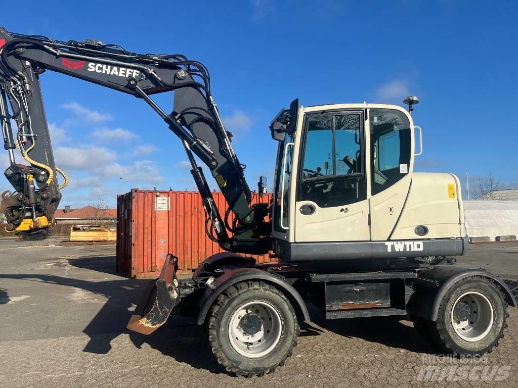 Terex TW 110 Ekskavatori uz riteņiem