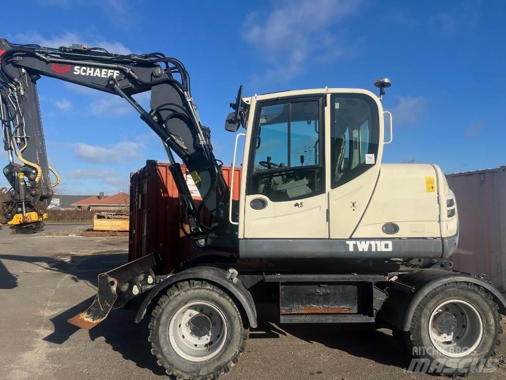 Terex TW 110 Ekskavatori uz riteņiem