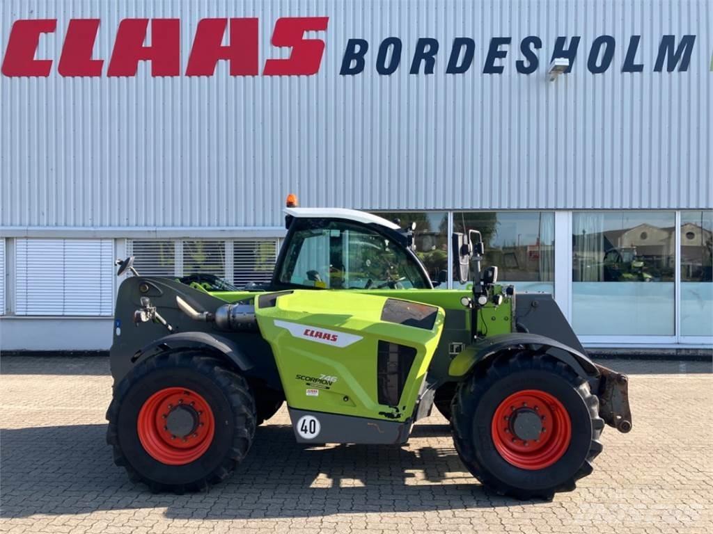 CLAAS SCORPION 746 Teleskopiskie manipulatori