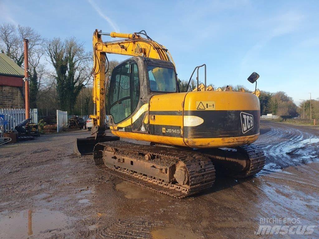 JCB JS 145 Kāpurķēžu ekskavatori